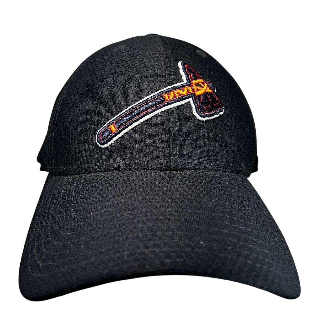 Atlanta Braves MLB New Era 39Thirty Medium Large Spring Training tomahawk hat